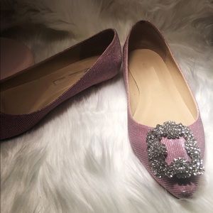 Pink Hangisi Flats Size 37